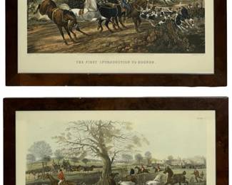 Pair of J. Harris Antique Engravings