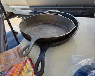 Cast Iron pans