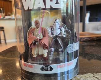 Various Star Wars figures