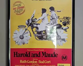 Framed Harold And Maude Poster