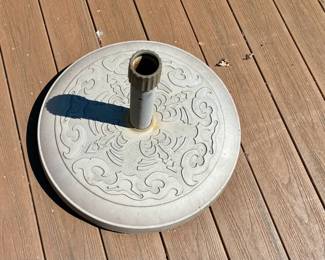 Heavy Hard Plastic Umbrella Stand