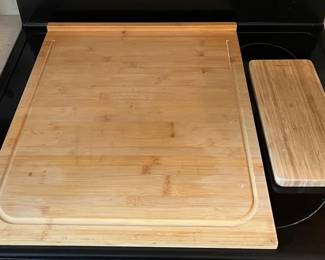 (2) Cutting Boards including Cuisinart