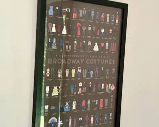 Broadway Costumes Poster