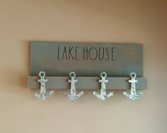 Rachel Dunn Style Lake House Wall Mounted Hooks