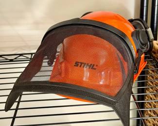 Stihl Helmet With Mask & Ear Protection