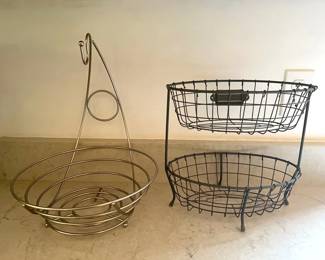 Banana Basket & Kitchen Countertop Fruit Storage