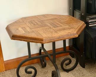 Octagonal End Table