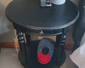 (2) Dark Brown Nightstands