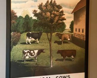 “Typical Cows” Print