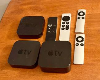 Apple TVs & Remotes Lot