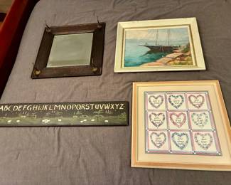 (4) Primitive Style Wall Decorations