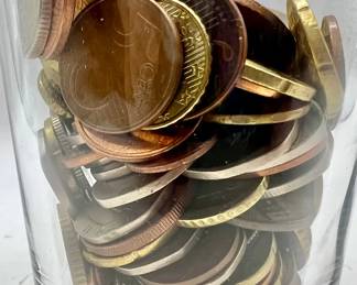 Jar of Foreign Money