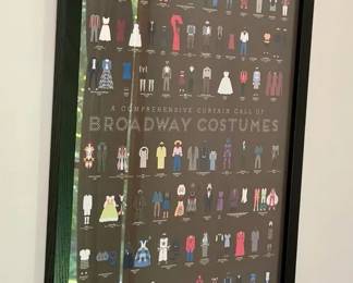 Broadway Costumes Poster