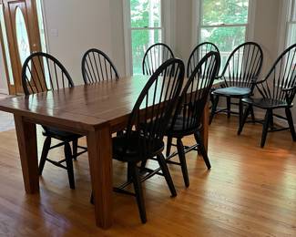 Dining Room Table and Chairs. Priced Separately.