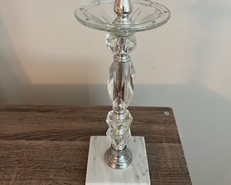 H77 - $20. Single Table Lamp. Measures 22” Tall.