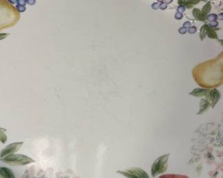 H97 - $60. 21 Piece Corning Corelle Chutney Fruit Swirl Set.
