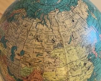 H89 - $60. 1930’s Big Dipper Globe. Measures. 8.5” - 9” Tall.