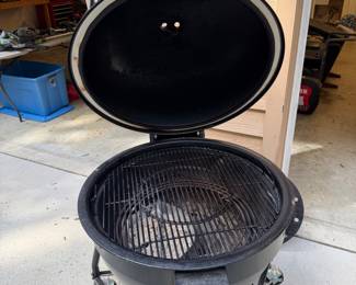 H114 - $750. Weber Summit Kamado E6 Charcoal Grill & Smoker. Gently used and stored in the garage when not in use.