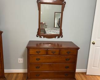 H32 - $65. Hanging Mirror. Measures 26“ W x 44“ Tall.