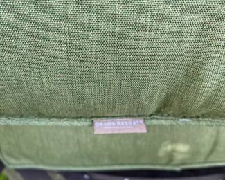 H12 - $100. Grand Resort Outdoor Table and Chair Set. Some holes on the mesh part of the seat where the screws are but still sturdy enough for another season.