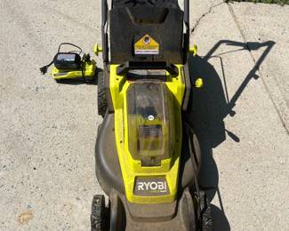 H138 - $150. One + Brushless Mower. Includes 2 batteries & 1 charger.