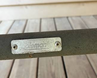 H9 - $60. Outdoor Swing. Measures 79” W x 55” D x 75” Tall. Has some surface rust but still sturdy! Please have a truck or trailer to move - we can not help disassemble.