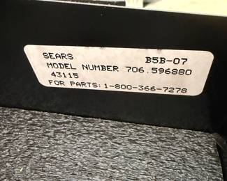 H110 - $140. Craftsman Rolling Tool Check with Keys. Measures 26.5" x 18" x 54" tall.