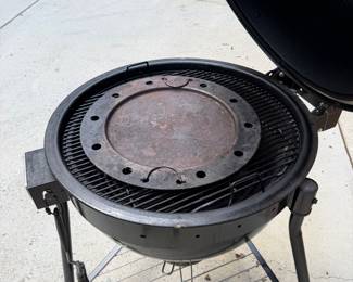 H114 - $750. Weber Summit Kamado E6 Charcoal Grill & Smoker. Gently used and stored in the garage when not in use.