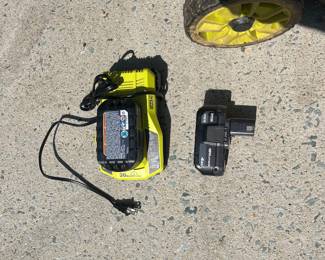 H138 - $150. One + Brushless Mower. Includes 2 batteries & 1 charger.