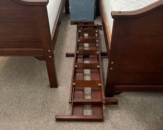 H63 - $225. Bunk Beds or 2 Twins. Complete. Includes mattresses if you want them.