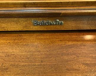 H46 - $100. Baldwin Upright Piano. Serial #1196036. Made In The USA. Measures 59” W x 29” D x 40” Tall. YOU MUST HIRE MOVERS. Located on the first floor - about 20' into the house.
