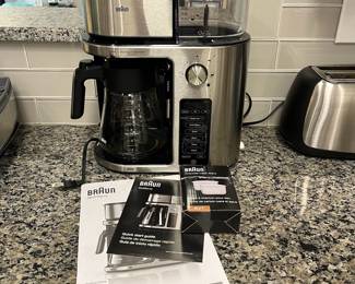 H67 - $100. Braun MultiServe Plus Coffee Maker with Cold Brew.