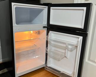 H81 - $60. Hisense 3.1-cu ft Mini Fridge with Freezer. Works Great! Very clean.