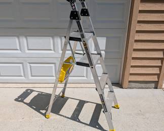 H143 - $45. Gorilla Ladder Model GLX-5B. 300#.
