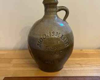 H137 - $35. Moonshine Run First Place. Made in Hendersonville NC. Measures 6" W x 9.5" Tall.