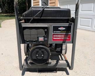 H142 - $400. Briggs & Stratton. Storm Responder Generator. 5500 Watts. 8250 Starting Watts. Runs great.