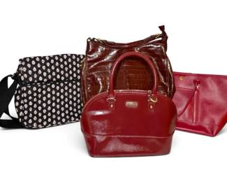 Anne Klein. Adrienne Vittadini, Isaac Mizrahi, Vera Bradley Purses