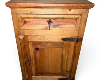 Rustic Wood Night Stand