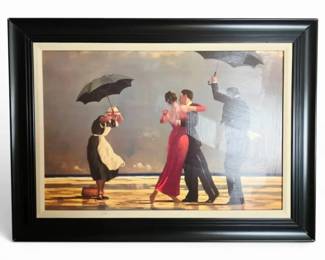 The Singing Butler Framed Print By Jack Vettriano