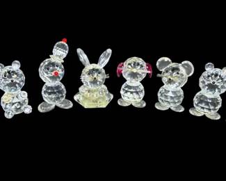 Austrian Crystal Glass Animal Figures