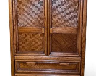Solid Oak Armoire