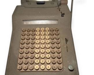 Vintage Printing Adding Machine