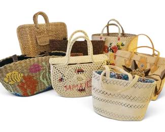 Coldwater Creek More Woven Market Totes Handbags 2 New With Tag