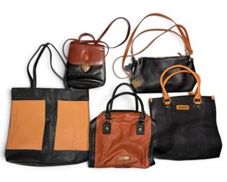 Isaac Mizrahi, Adrienne Vittadini, Valentina Italia, And More Black And Brown Purses