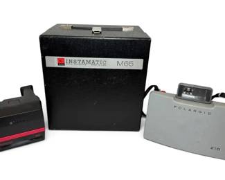 Vintage Polaroid Cameras Instamatic Film Projector