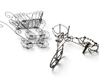 Flower Cart Tricycle Plant Stands