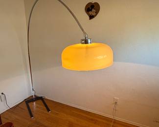 1970s Space Age arc floor lamp