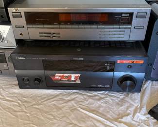 Bottom one is Yamaha Natural Sound AV Receiver RX-V1700