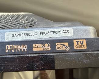Pioneer 50in plasma tv tested working w remote