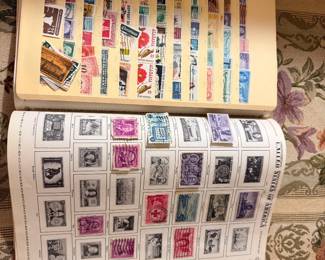 Vintage Stamp Collection